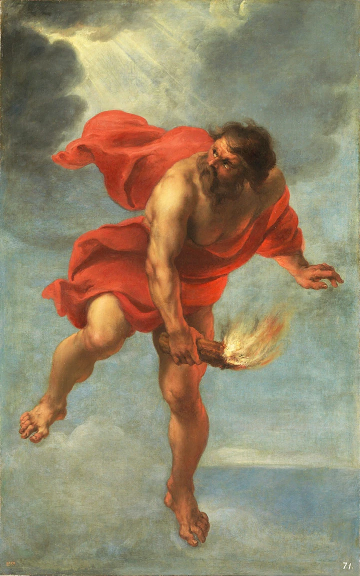 Prometeo y el fuego