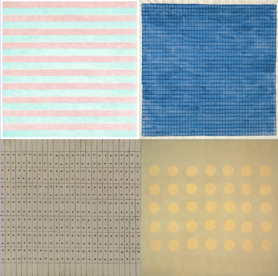 Agnes Martin obras