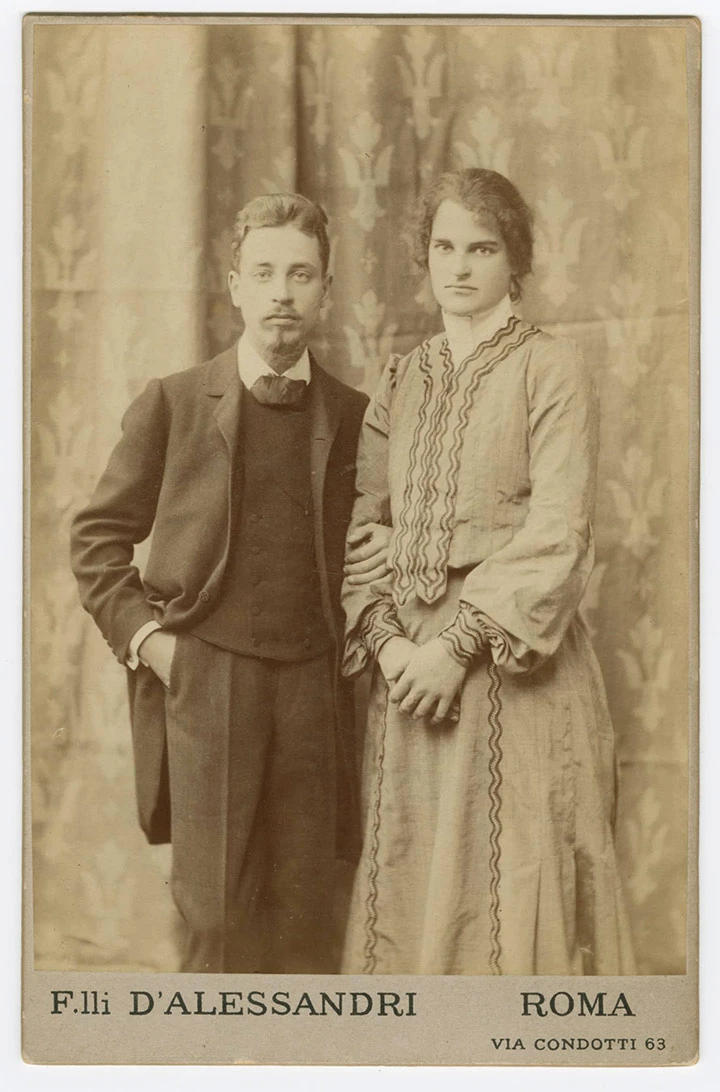 RainerMariaRilke-ClaraWesthoff-fotoAlessandri-1901-b